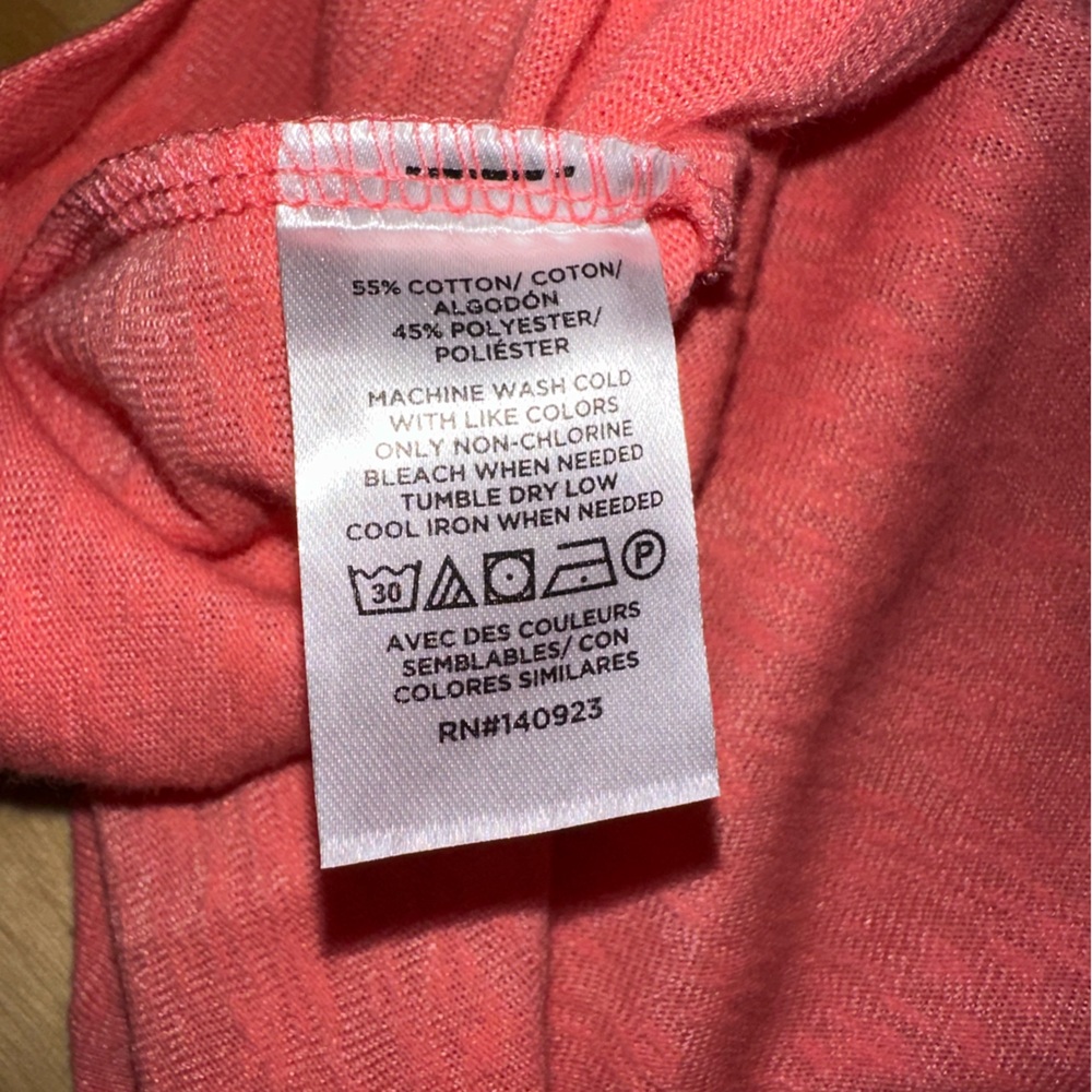 LOFT Coral Ruffle Blouse - Picture 4 of 5